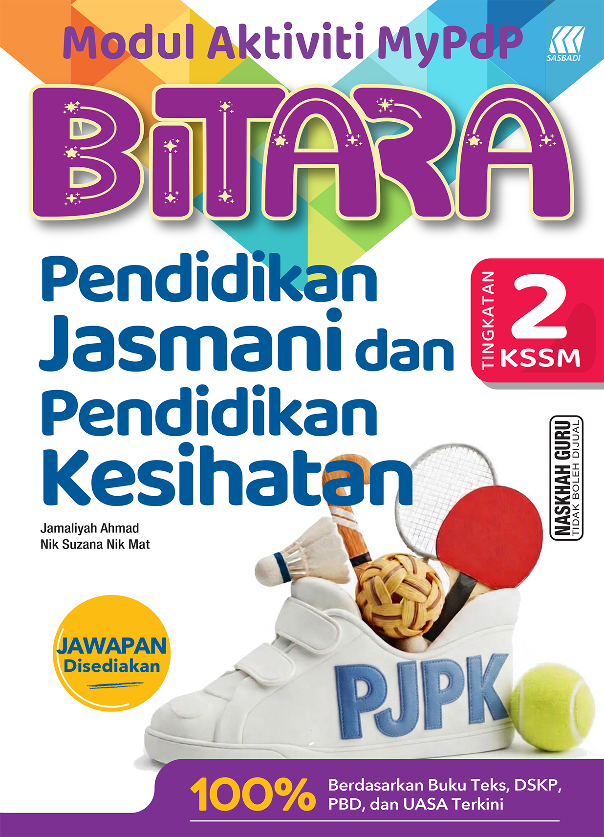 MyPdp Bitara Pendidikan Jasmani & Pendidikan Kesihatan Ting. 2 Cover